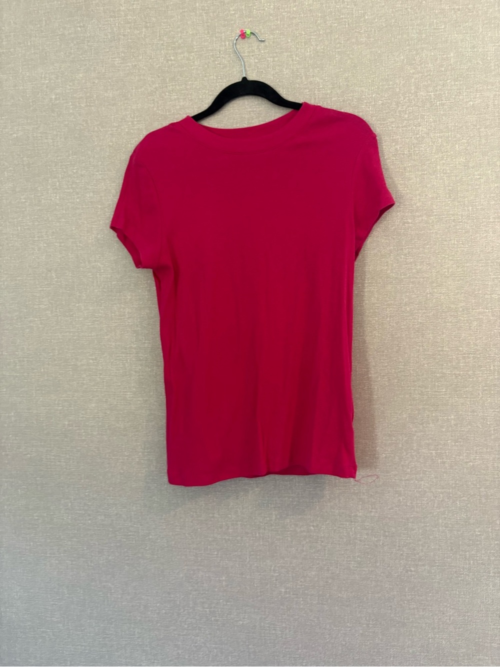 a new day Hot Pink Short Sleeve Crew Tee